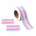 Roll Of Trans Pride Stickers (250)